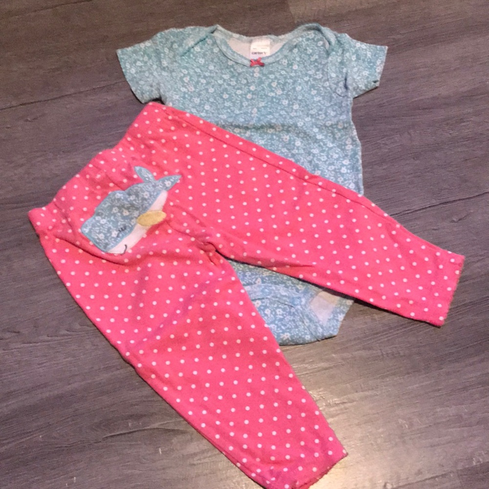 Carter whale pajamas